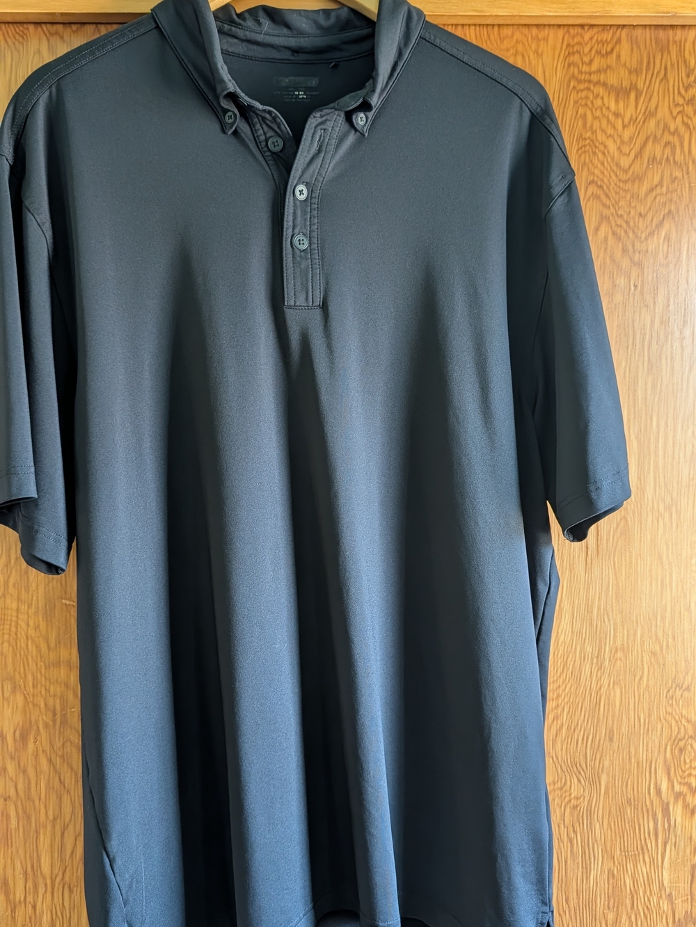 OGIO Black Short-Sleeve Performance Polo